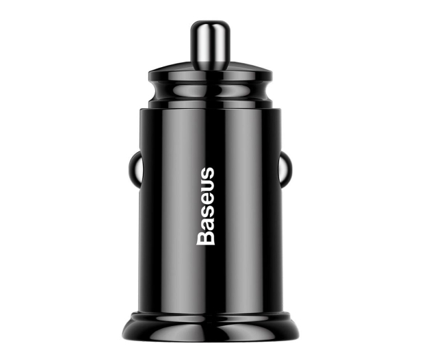 BASEUS Ladowarka samochodowa USB - 2x USB Circular QuickCharge 3,0 5A 30W czarna CCALL-YD01 - 509232 - zdjęcie 4
